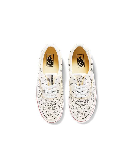 Vans White Era Graffiti for men