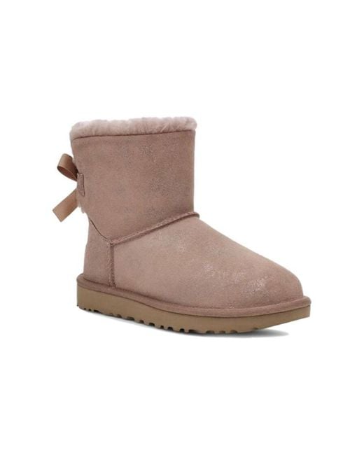 Ugg Brown (Wmns) Mini Bailey Bow Ii Shimmer