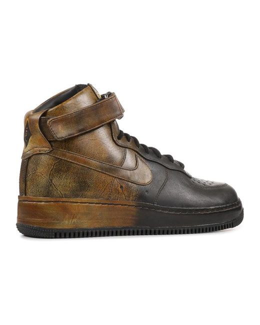 Nike Brown Air Force 1 Hi Ng Cmft Lw 'Pigalle' for men