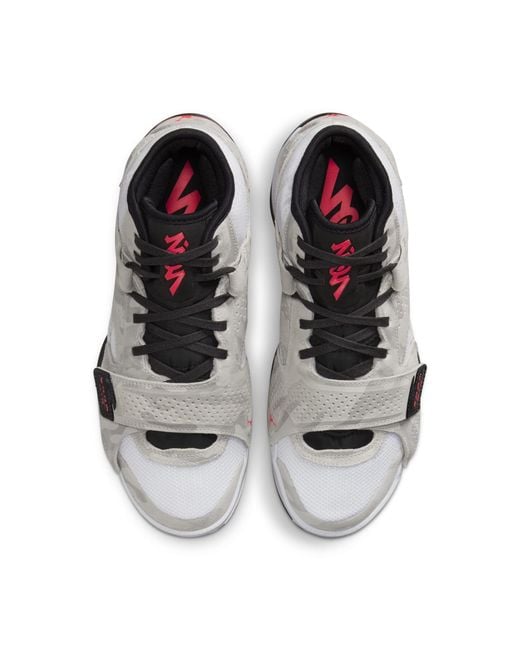 Nike White Zion 2 Pf 'Light Camo Crimson' for men
