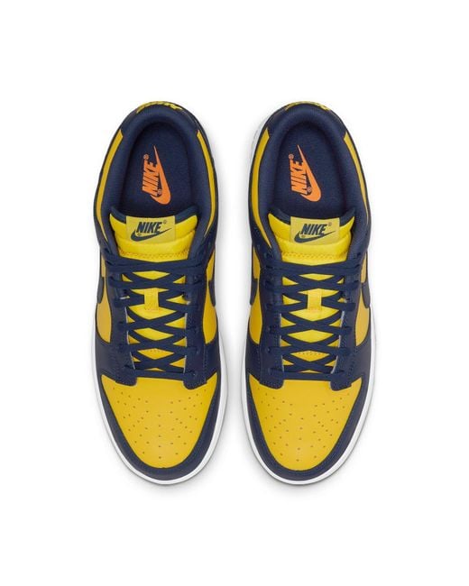 Nike Blue Dunk Low 'Michigan' 2021 for men
