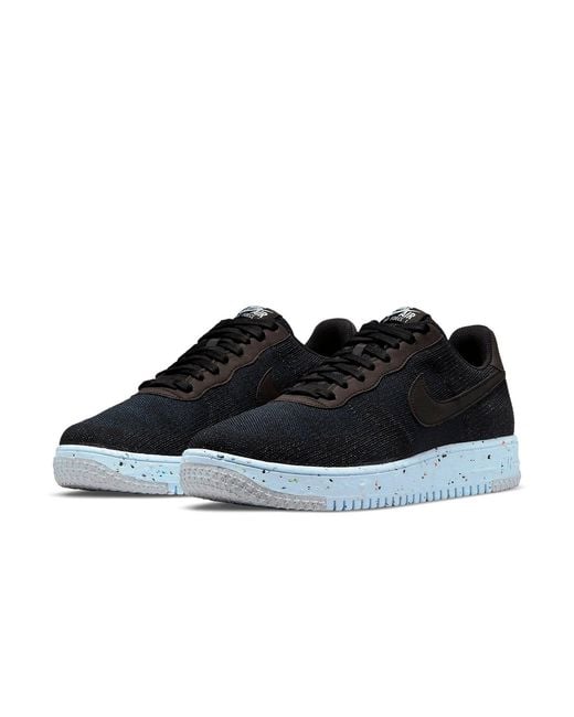 Nike Blue Air Force 1 Crater Flyknit Chambray' for men