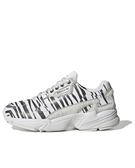 Adidas White (Wmns) Falcon 'Animal Pack'