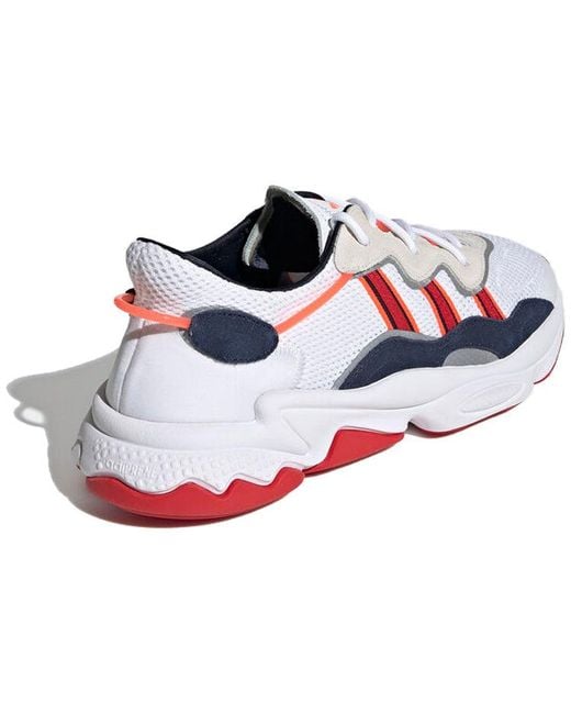 Adidas Blue Ozweego 'white Collegiate Navy Scarlet' for men
