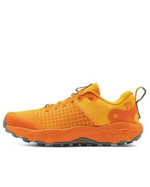 Under Armour Orange Hovr Ridge 'Panic' for men