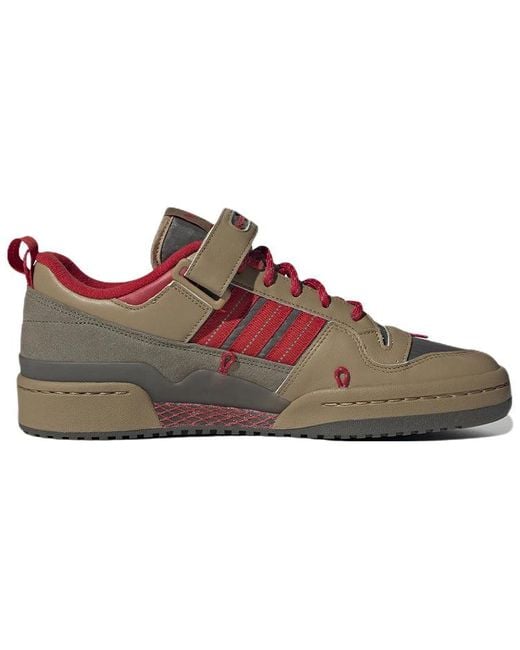 Adidas Brown Forum 84 Camp Low 'Cardboard Scarlet' for men