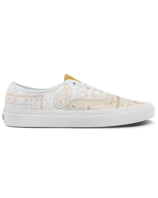 Vans White Authentic 'Peace Paisley for men