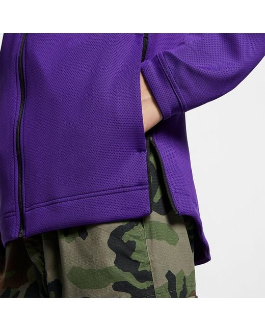 Nike Blue X Nba Therma Flex Showtime Jacket 'La Lakers' for men