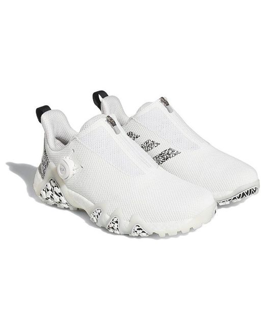 Adidas White Code Chaos 22 Boa Spikeless Golf for men