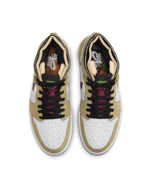 Nike Brown Air Jordan 1 Zoom Cmft Shoes for men