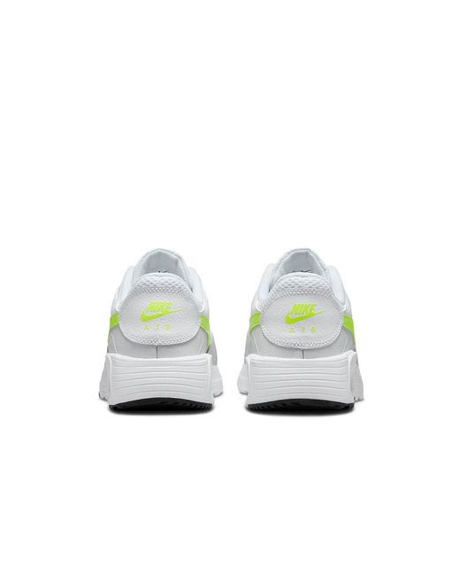 Nike White Air Max Sc Volt' for men
