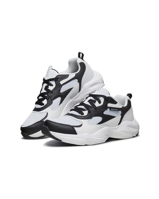 Skechers White Stamina Airy Running Shoes for men