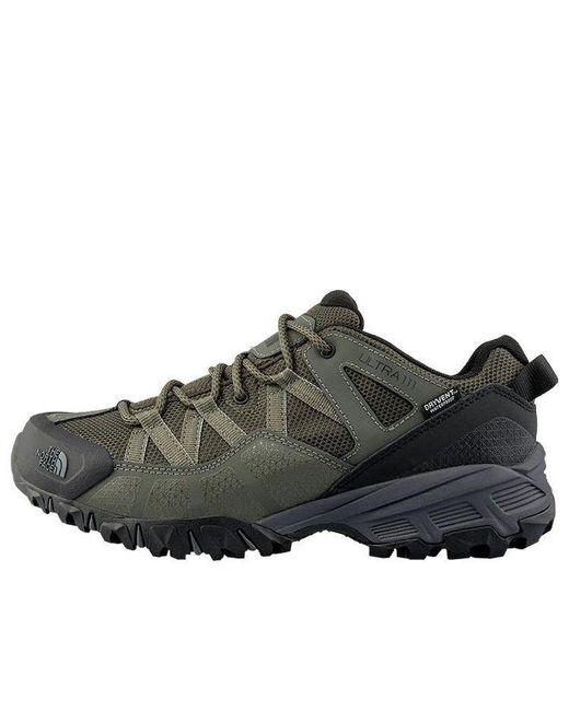 The North Face Brown Ultra 111 Waterproof Trail Hiking Shoes for men