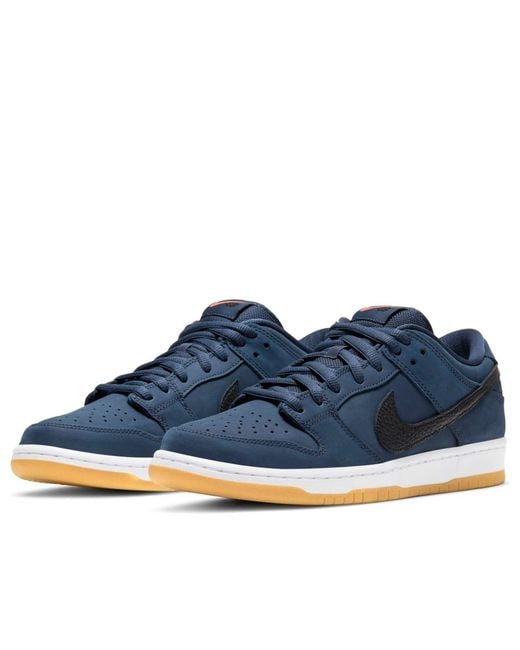 Nike Blue Dunk Low Pro Iso Sb Gum' for men