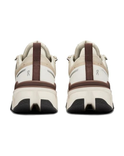On Shoes White (Wmns) Cloundwander Waterproof 'Sand Ivory'
