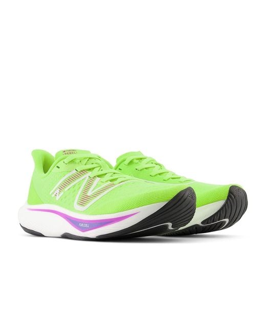 New Balance Green Fuelcell Rebel V3 Running Shoe