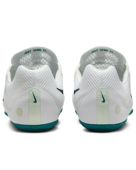 Nike White Zoom Rival Sprint Bright Spruce Vapor' for men
