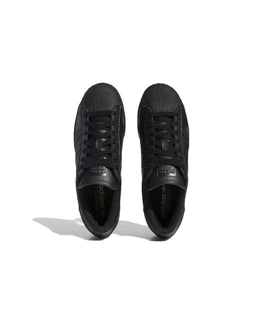 Adidas Black Originals Superstar Adv for men
