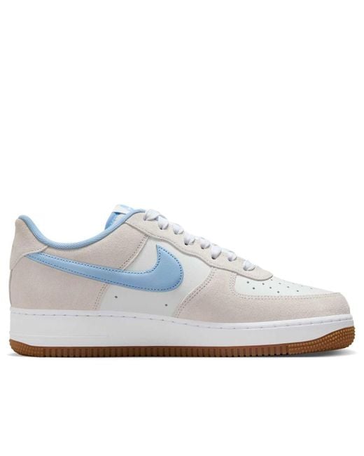 Nike Blue Air Force 1 '07 Lv8 'Photon Dust Psychic' for men