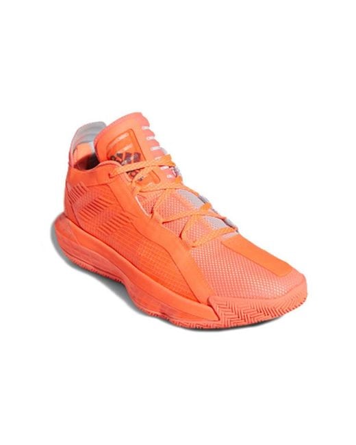 Adidas Orange Dame 6 'Signal Coral' for men