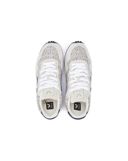 Veja White Sdu Alveomesh Flannel 'Snow Nautico'