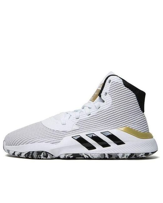 Adidas White Pro Bounce 2019 Gca 'Footwear' for men