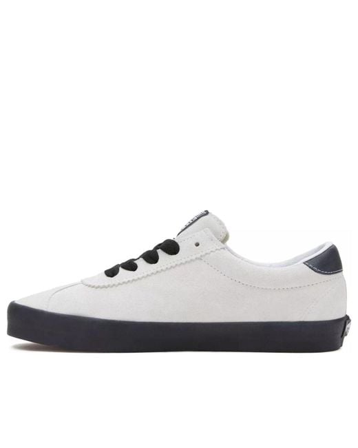 Vans White Sport Low Suede Shoes for men