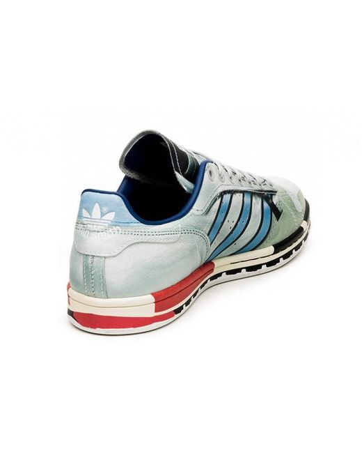 Adidas Blue Raf Simons X Micropacer Stan 'Trompe L'Oeil' for men