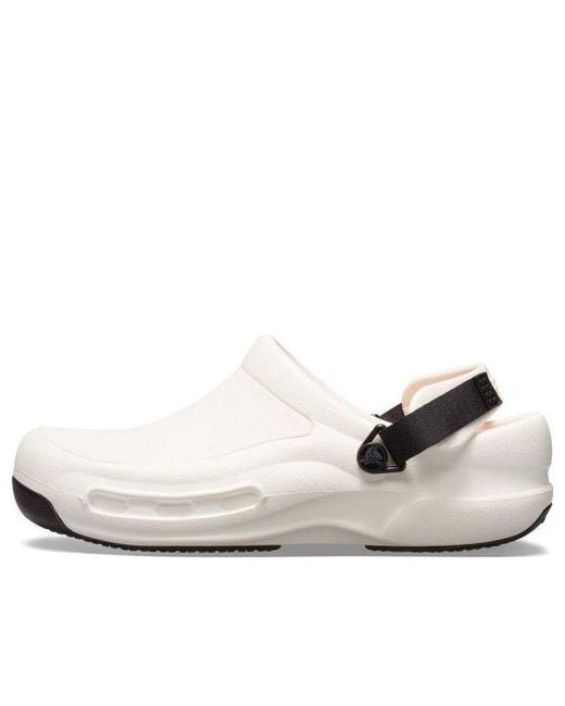 CROCSTM White Bistro Pro Literide Clogs