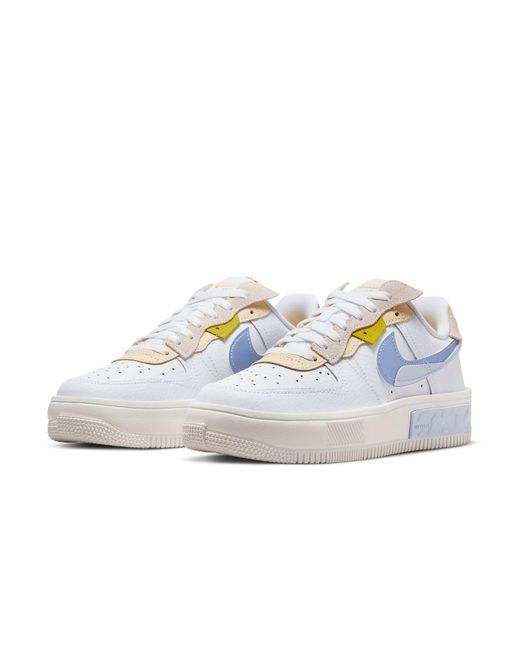 Nike Blue (Wmns) Air Force 1 Fontanka 'Set To Rise'