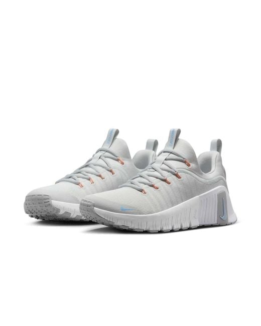 Nike White (Wmns) Free Metcon 6 'Photon Dust Smoke'