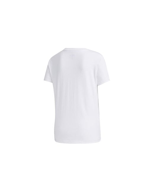 Adidas White (Wmns) Neo Cs Tee 1 Casual Sports Breathable Short Sleeve