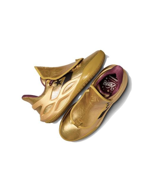 Converse X Willy Wonka All Star Bb Trilliant Cx in Metallic for