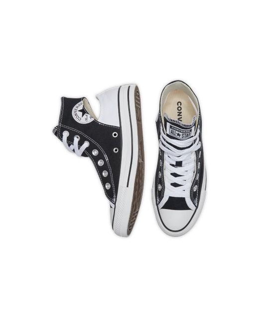 Converse Black Chuck Taylor All Star Twisted Upper for men