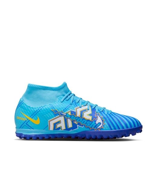 Nike Blue Mercurial Superfly 9 Academy Km Tf 'Baltic' for men