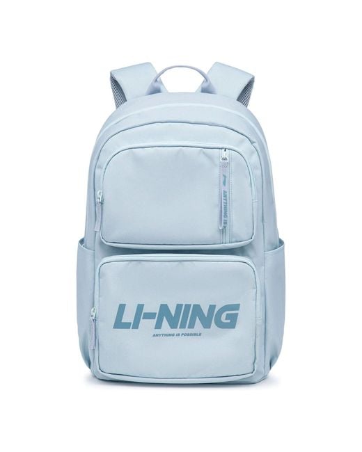 Li-ning Blue Logo Backpack 'Light'
