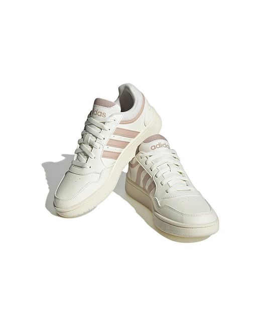 Adidas White (Wmns) Hoops 3.0 Light'