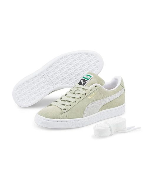 PUMA White Suede Classic Xxi Suede Classic Xxi for men