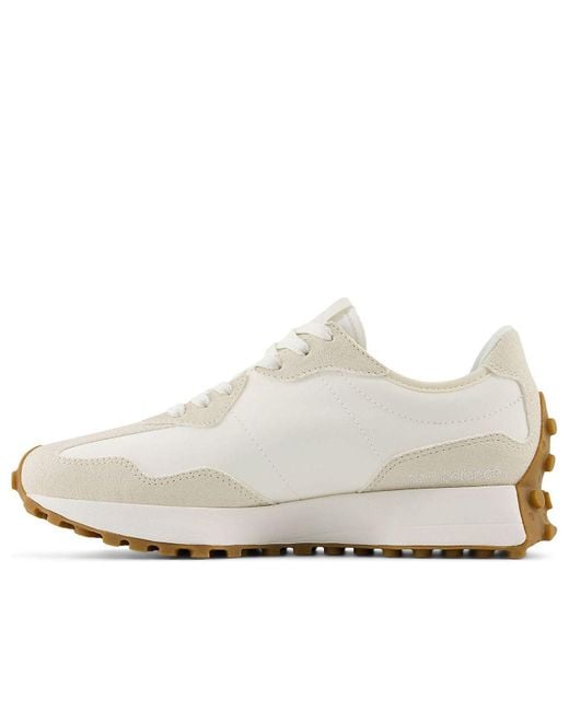 New Balance White (Wmns) 327 'Linen Sea Salt'
