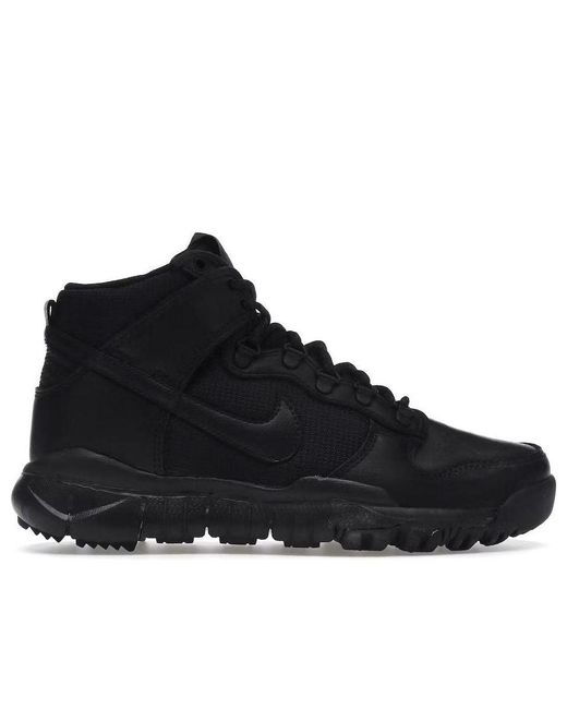 Nike Black Sb Dunk High Boot for men