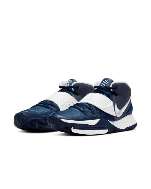 Nike Blue Kyrie 6 Team 'Midnight' for men