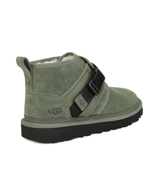 Ugg Green Neumel Snapback Fleece Lined for men