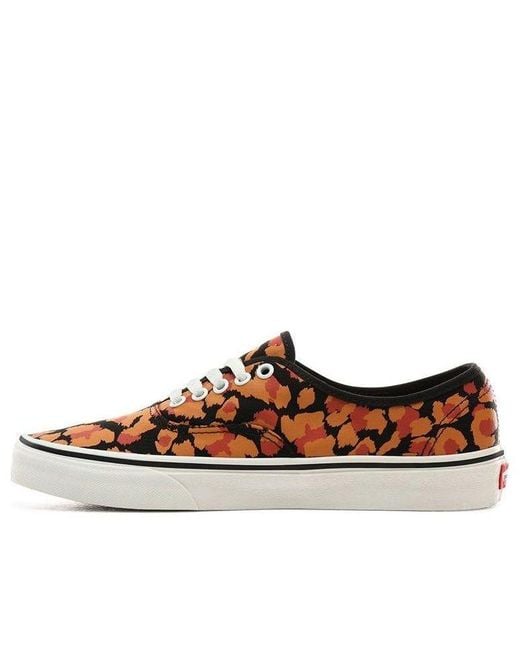 Vans Brown Leopard Authentic for men