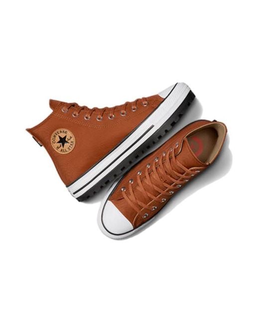 Converse Brown Chuck Taylor All Star City Trek Waterproof Boot 'Tawny Owl' for men