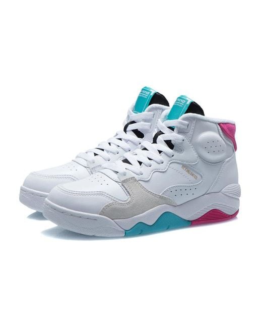 Li-ning Blue (Wmns) Classic Basketball Shoes