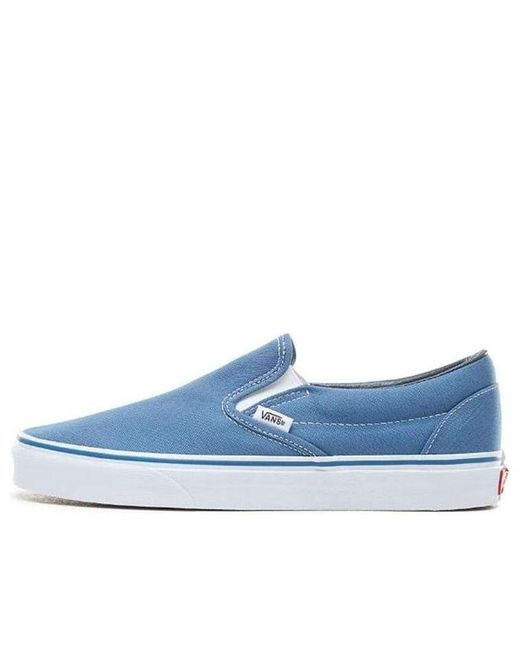 Vans Blue Classic Slip-On for men