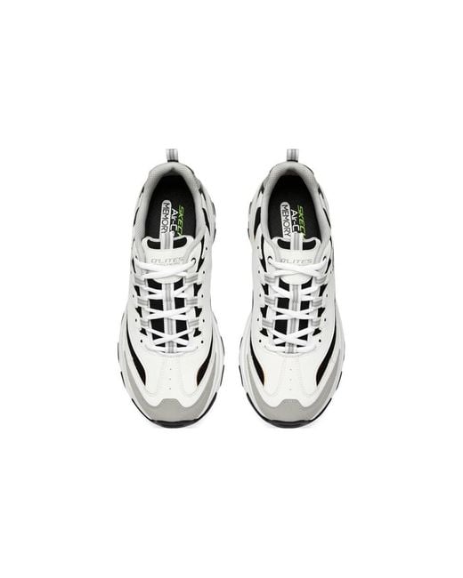 Skechers White Dlites 1.0 for men