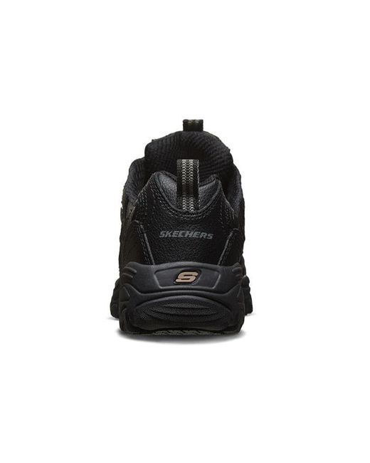 Skechers Black (Wmns) D'Lites Sr Running Shoes