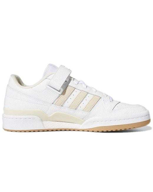 Adidas White Forum Low 'Wonder Gum' for men