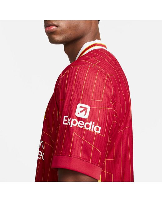 Nike Red Liverpool Fc 24/25 Match Home Jersey for men